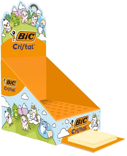 [1467181] Display leeg Bic Cristal dierenfiguren