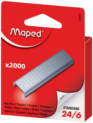 [1398866] Nieten Maped 24/6 verzinkt 2000st