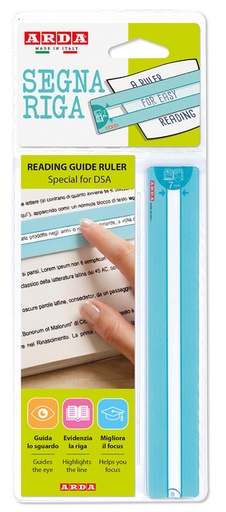 [1468569] Leesliniaal Arda Easy Reading 0.7mm turquoise