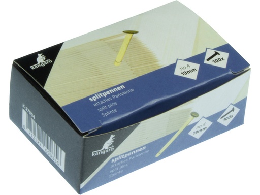 [1469418] Splitpen Kangaro 19mm verkoperd 100 stuks