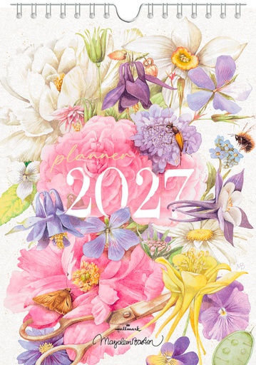 [1467035] Weekkalender 2027 Marjolein Bastin 165x230mm nederlands