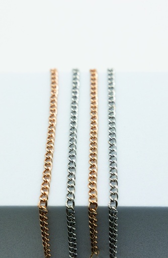 [1469012] Brillenketting I Need You assorti goud en zilver 4 stuks