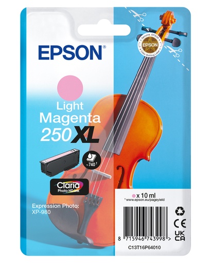 [1466149] Inktcartridge Epson 250XL T16P64 licht rood