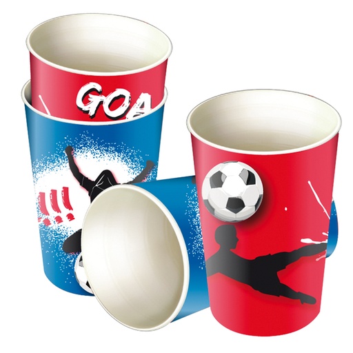 [1438946] Beker Haza goal! 250ml 8 stuks