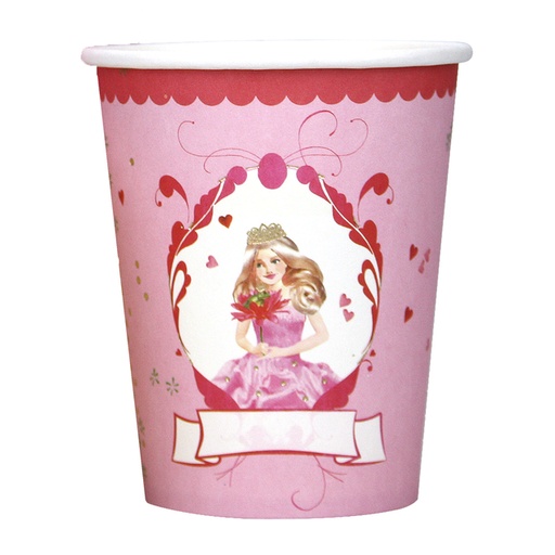 [1438954] Beker Haza prinses 250ml 8 stuks