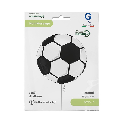 [1465896] Folieballon voetbal 45cm