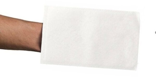 [1469124] Washand CMT Molton Non woven droog wit