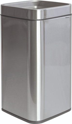 [1469328] Afvalbak MAUL Prime 25 liter met inwerpopening rvs