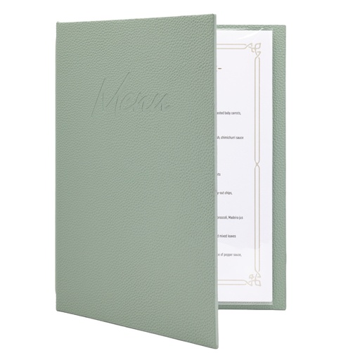 [1473702] Menukaart Securit Signature A4 groen