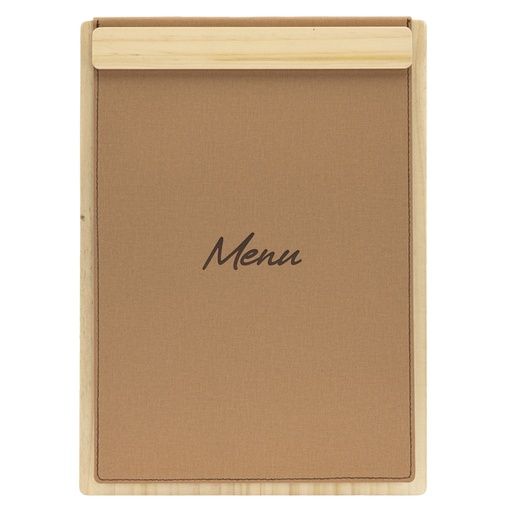 [1473705] Menukaart Securit Signature klembord A4 licht hout bruin