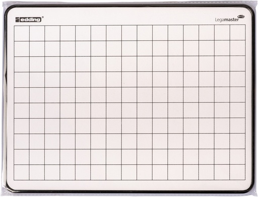 [1473909] Wisbord Legamaster melamine geruit + blanco