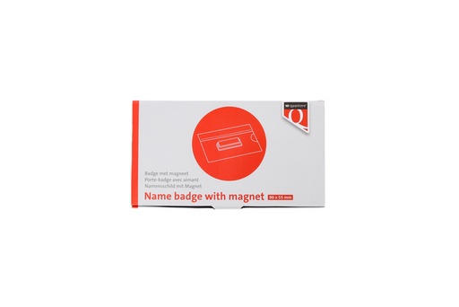 [1436720] Badge Quantore magnetisch 55x90mm