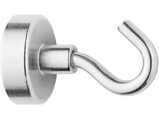 [1473886] Magneet met haak Westcott 25mm zilver Trekkracht +/- 15kg