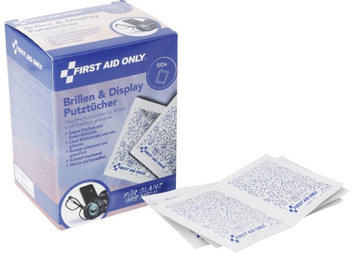 [1473902] Brillendoekjes First Aid Only pak 50 stuks