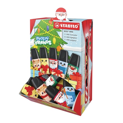 [1469167] Markeerstift STABILO BOSS mini Frosty Friends assorti