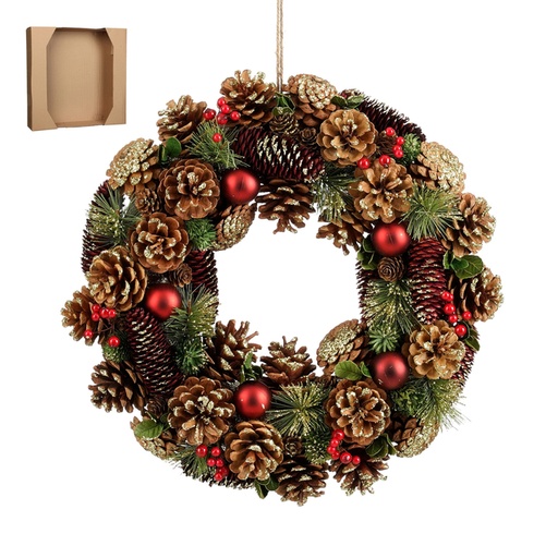 [1467918] Kerstkrans MICA 45cm