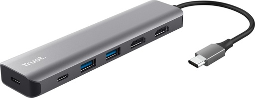 [1469736] Adapter Trust Dalyx 6-in-1 USB-C
