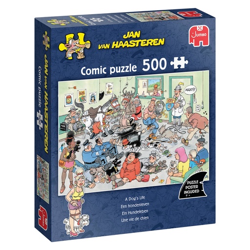 [1469748] Puzzel Jan van Haasteren Een hondenleven  500st