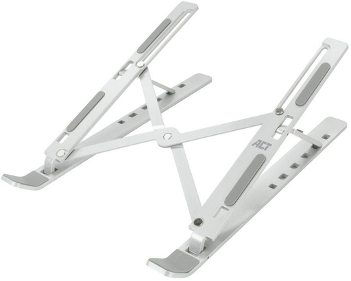 [1468907] Laptopstandaard ACT inklapbaar 6 standen aluminium