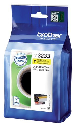 [405382] Inktcartridge Brother LC-3233Y geel