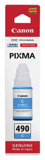 [405592] Navulinkt Canon GI-490 blauw