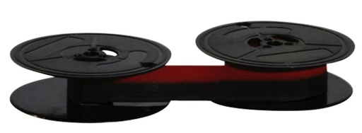 [410202] Lint groep 1 (3) dubbelspoel nylon zwart rood