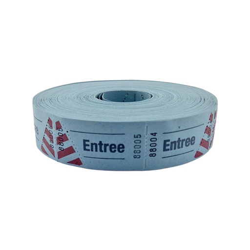[062495] Entreebewijs Combicraft nummering 1-1000 blauw 1000 stuks