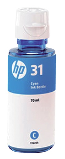 [411885] Flacon navulinkt HP 1VU26AE 31 blauw