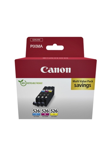 [412602] Inktcartridge Canon CLI-526 3 kleuren