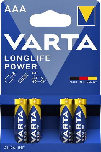 [413757] Batterij Varta Longlife Power 4xAAA