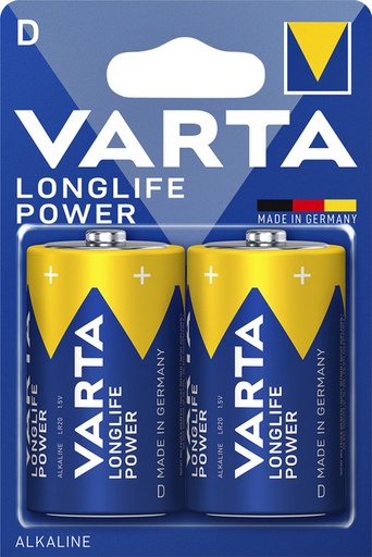 [413759] Batterij Varta Longlife Power 2xD