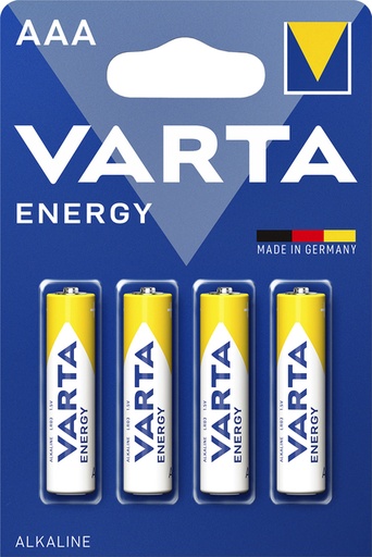 [413831] Batterij VARTA Energy 4x AAA