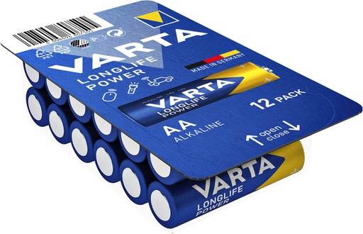 [413833] Batterij Varta Longlife Power big box 12xAA