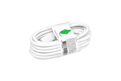[414418] Kabel Green Mouse USB Lightning-A 2 meter wit