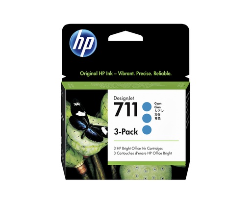 [416198] Inktcartridge HP CZ134A 711 blauw