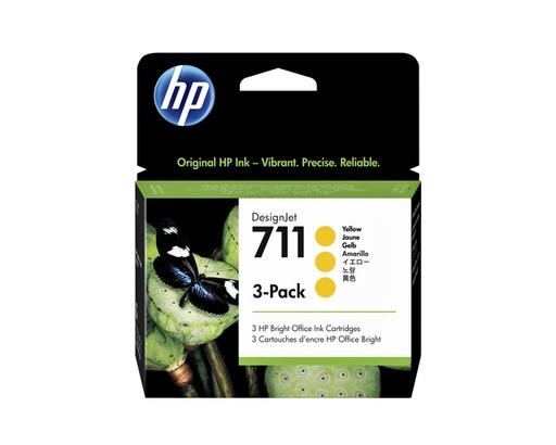 [416200] Inktcartridge HP CZ136A 711 geel