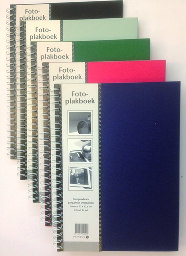 [097069] Fotoplakboek Papyrus Traditioneel 330x230mm 24 vel