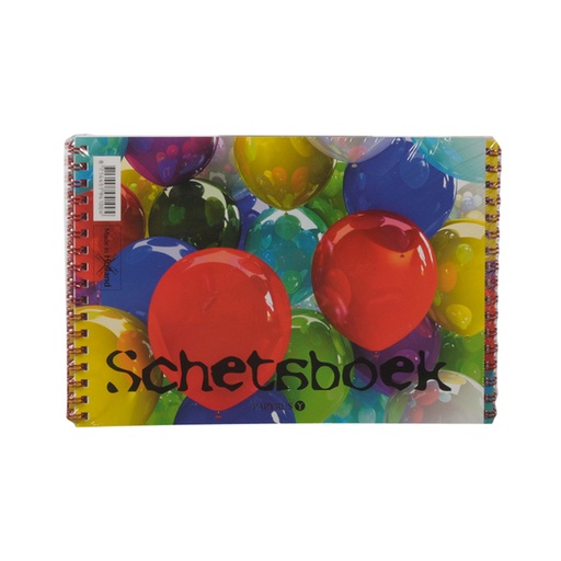 [097612] Schetsboek Papyrus ballon A4 120gr 20 vel