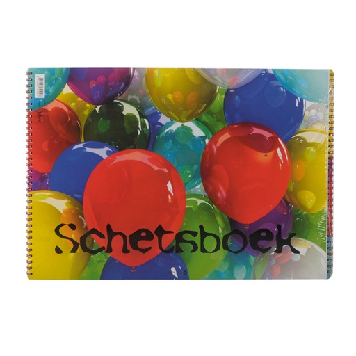 [097613] Schetsboek Papyrus ballon A3 120gr 20 vel