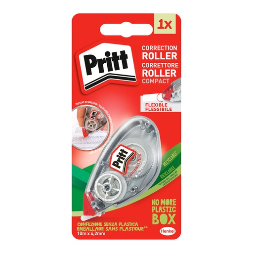 [416555] Correctieroller Pritt Compact Flex 4.2mmx10m op blister