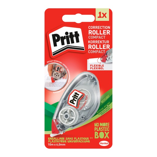 [416558] Correctieroller Pritt Compact Flex 6mmx10m op blister