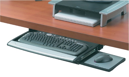[418187] Toetsenbordplateau Office Suites + muislade zwart/grijs