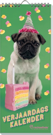 [1431183] Verjaardagskalender Interstat Rachael Hale Hond