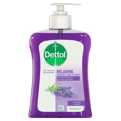 [1430871] Handzeep Dettol Relaxing Lavendel antibact 250ml