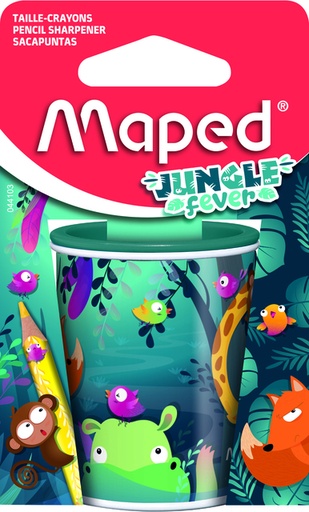 [1430654] Puntenslijper Maped Jungle Fever 2-gaats