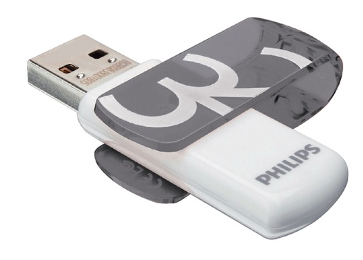 [434942] USB stick 2.0 Philips Vivid USB-A 32GB grijs
