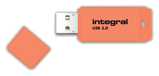 [435290] USB stick 3.0 Integral Neon USB-A 64GB oranje