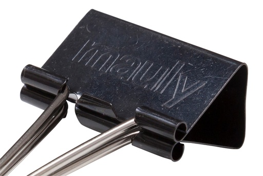 [105997] Papierklem MAUL foldback 215 13mm zwart 12 stuks