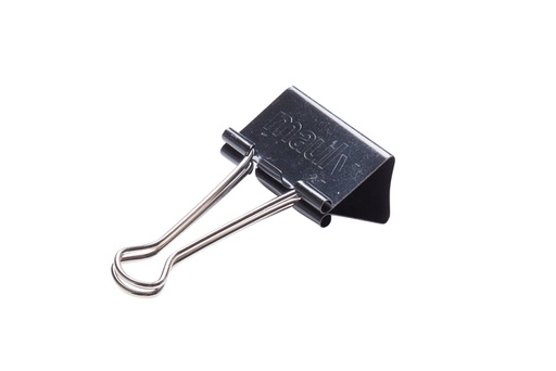 [105998] Papierklem MAUL foldback 215 19mm zwart 6 stuks