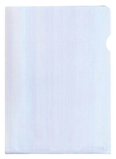 [106328] Insteekmap L-model Kangaro A4 0.18mm PVC transparant 25 stuks